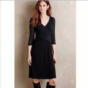 anthropologie dress Amadi Fara Black